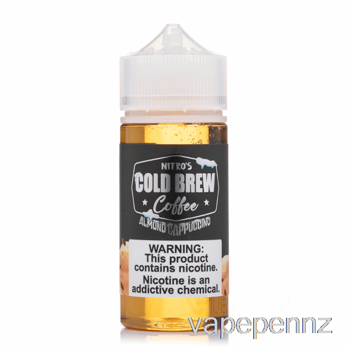 Almond Cappuccino - Nitros Cold Brew - 100mL 3mg VAPE NZ